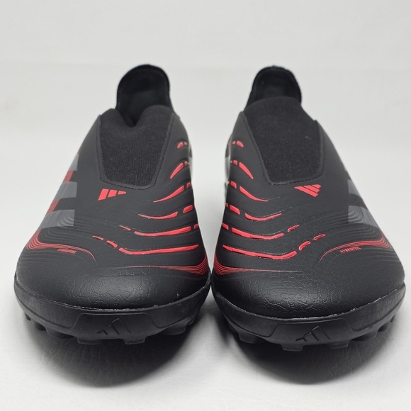 Adidas Men\'s Predator League Laceless Turf Soccer Size 13.5 Black ID3823 NEW main image 12